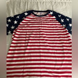 NWT American flag pajamas